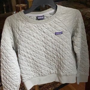 Patagonia Quilted Sweatshirt Size Small